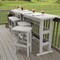 Highwood Usa Lehigh 6pc Bar Height Outdoor Patio Furniture Balcony Set AD-KITBALC201-HGR - alternate 3